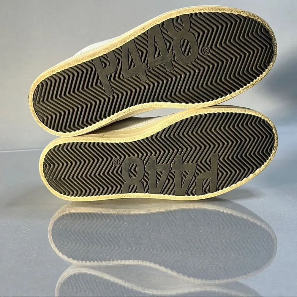 ✨ P448 John Metallic Sneakers – Women’s Size 38✨ (B-1544)